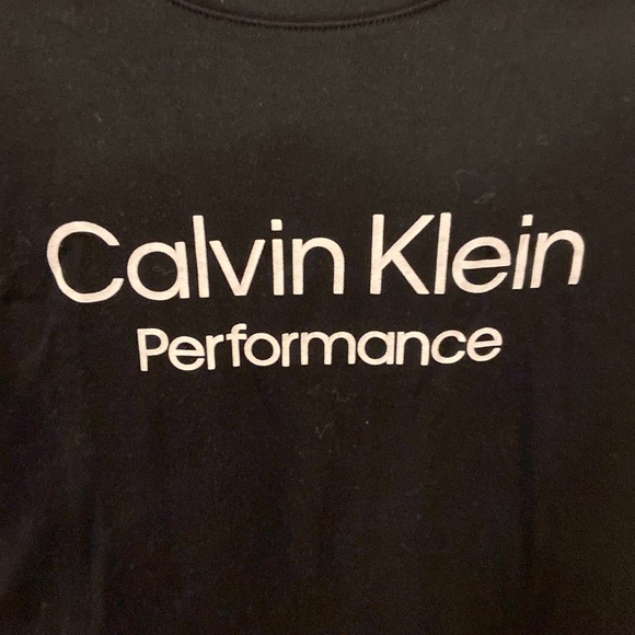 Calvin Klein Performance Black T-Shirt short sleeve Med - Picture 2 of 5